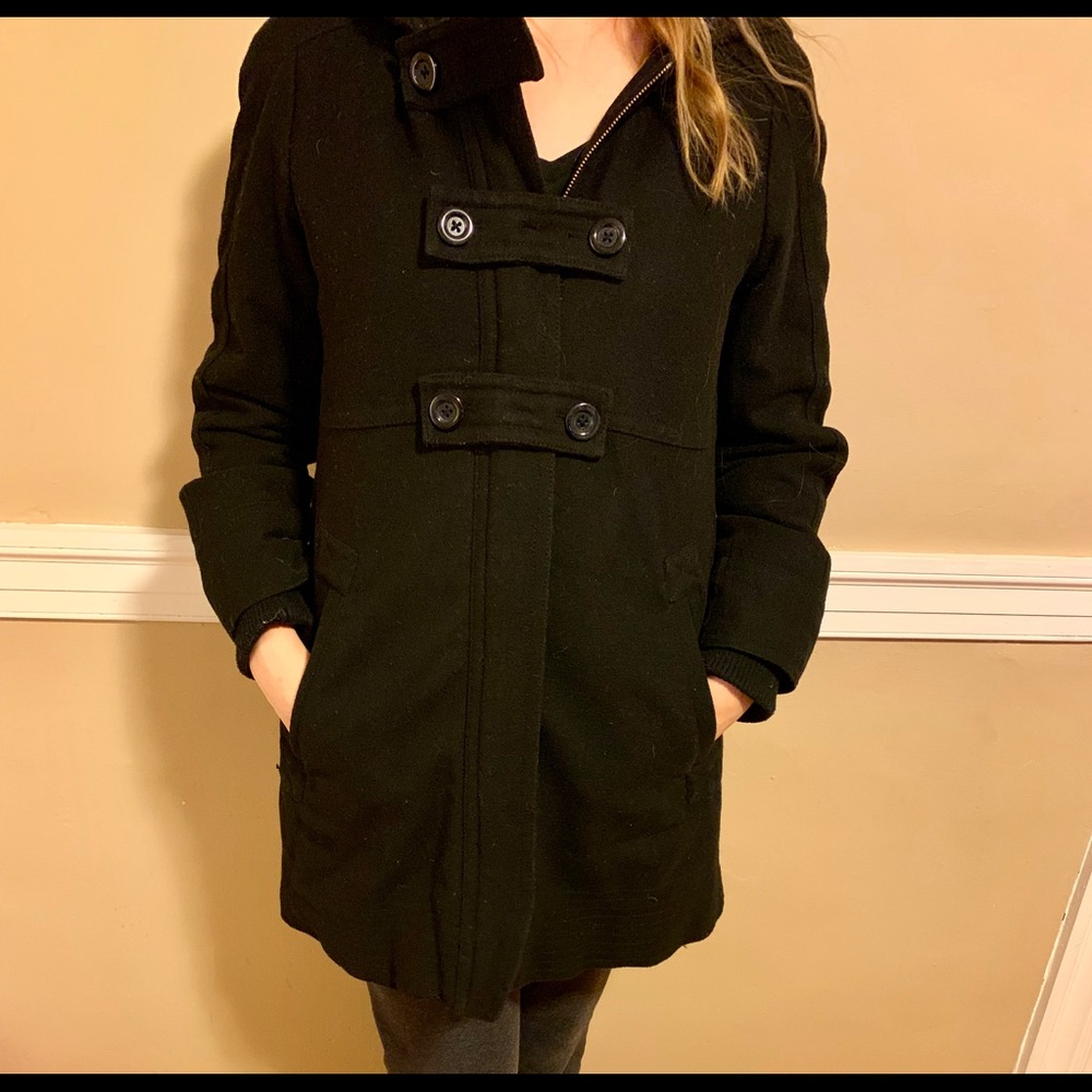 Banana Republic pea coat EUC !
